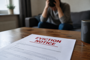 Landlord serves tenant notice